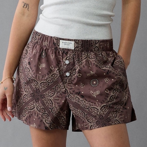 American Eagle Outfitters Other - American Eagle bandana western print woman’s boxer shorts. Xxl.